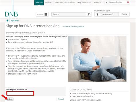 dnb internet banking